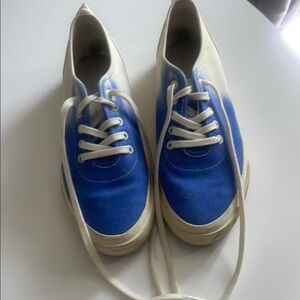Everlane Blue and White Women's Sneakers